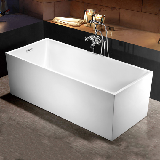 Badkar 170cm | Lucite akryl | Trendig rektangulär design