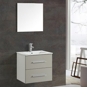 Badrumsmöbler MF-1805 - Tvättställ med spegel - Badrumspaket, Badrumsmöbler