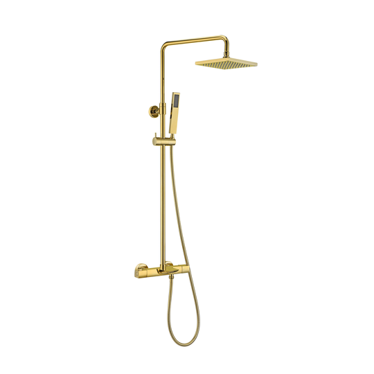 Takduschset Bathlife Flod med Badkarsblandare