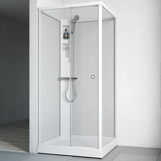 Duschkabin Macro Design Flow Front med Blandare