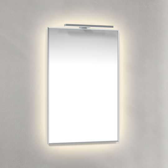 Spegel Macro Design Crown Ambilight T-belysning Med Ram