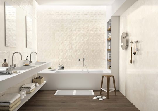 Kakel Vals Beige Blank 33x63 cm
