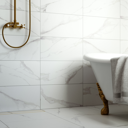 Marmor Kakel Vilalba Vit Matt 30x61 cm