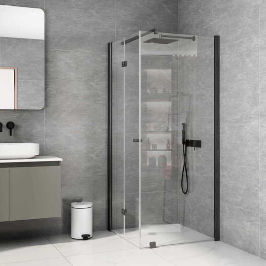 Duschvägg 160cm - 6mm säkerhetsglas - Sierra