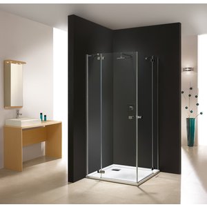 Duschhörna Free Line - 6mm glas - 80x80x195 cm - Duschdörrar, Duschar