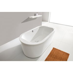 Badkar Around - Space Line | Djup 48cm - Utan front, Utan - Fristående badkar, Badkar