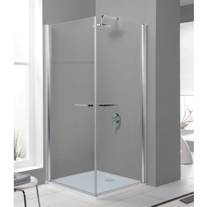 Duschhörna Prestige III - 6mm glas