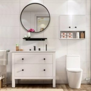 Rom Badrumsmöbler 100 cm - paket - Badrumspaket, Badrumsmöbler