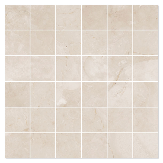 Marmor Mosaik Kakel Coliseum Beige Matt 30x30