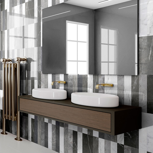 Marmor Kakel Artis Mix Blank 7.5x30 cm