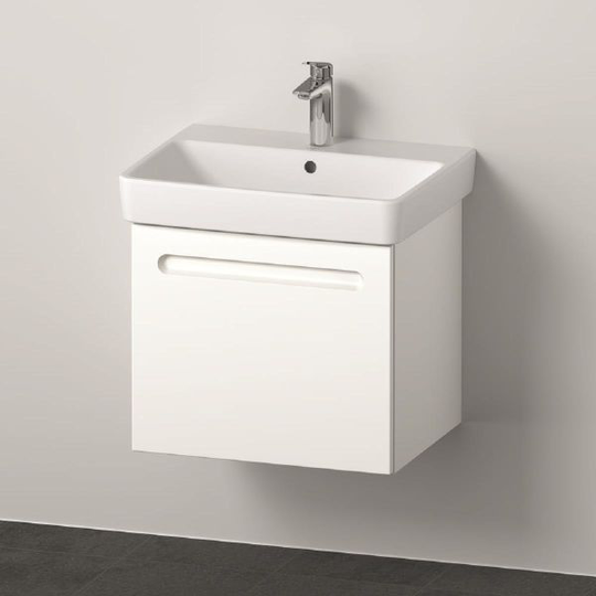 Duravit No. 1 Möbelpaket vit matt, 600x450 mm, 1 låda Utan innerlåda