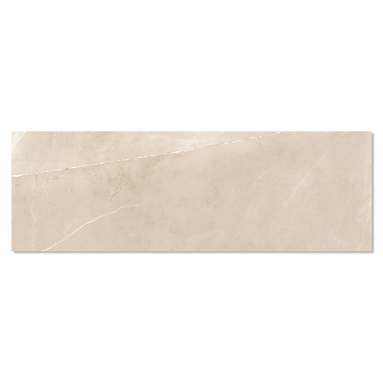 Marmor Kakel Emerita Beige Matt Rak 30x90 cm
