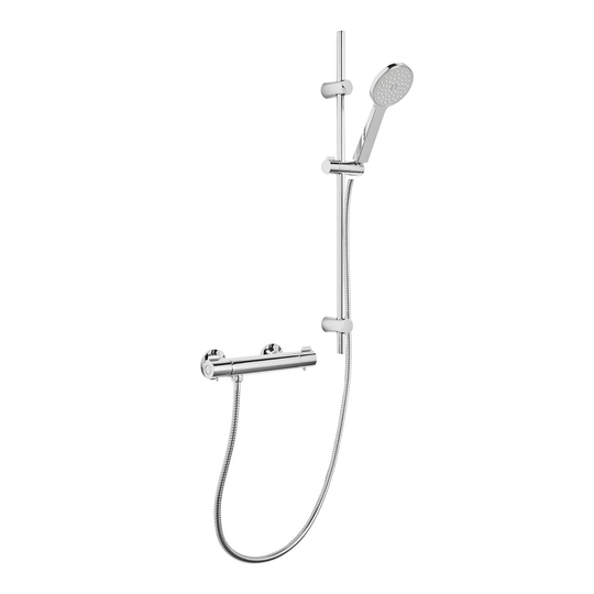 Duschset Hafa Gaia Eco med Duschblandare Smartmix och Rostfri Duschslang AntiTwist