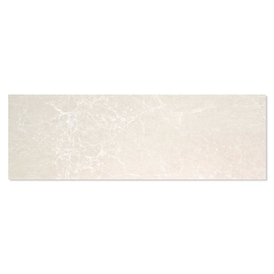 Marmor Kakel Albury Beige Blank 33x100 cm