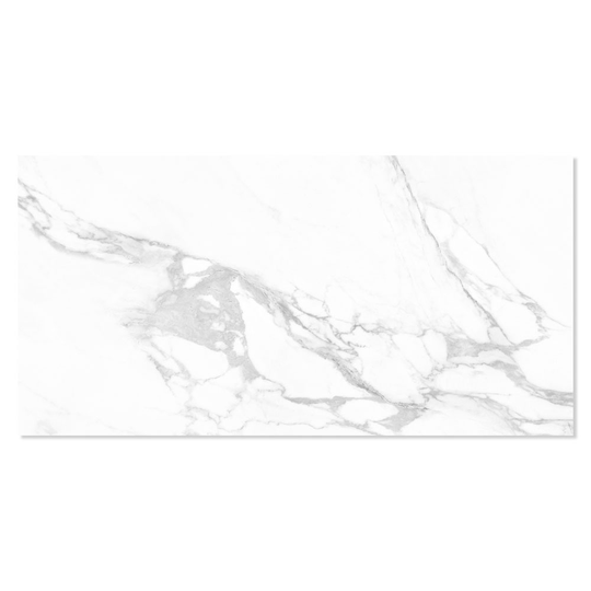 Marmor Kakel Lincoln Vit Blank 30x60 cm