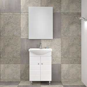 Nyon Badrumsmöbler 55 cm - paket - Badrumspaket, Badrumsmöbler