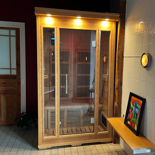 IR basturum - 1-2 personer | Fullhöjd 210cm | Hamina